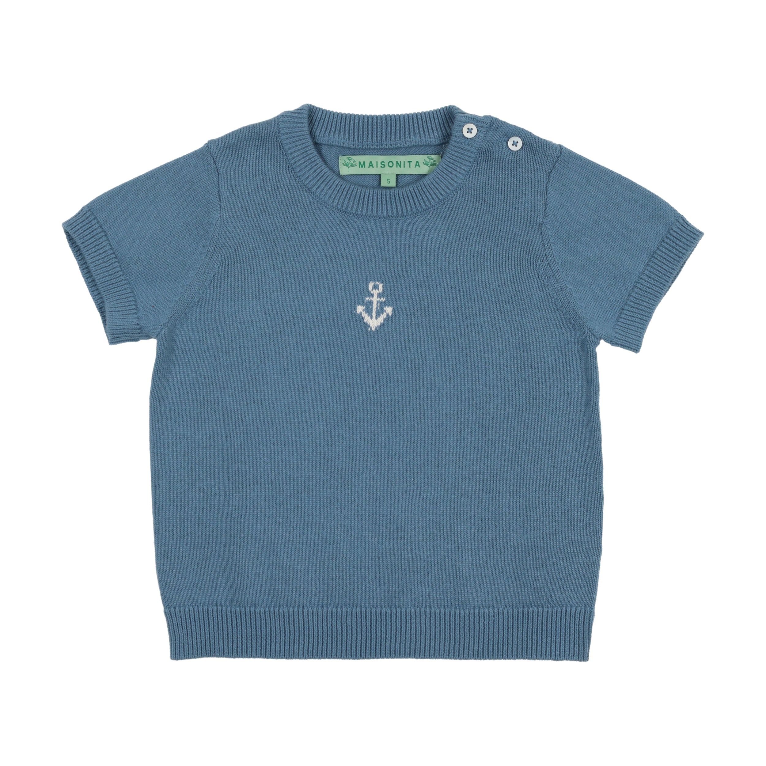 Blue Anchor Sweater
