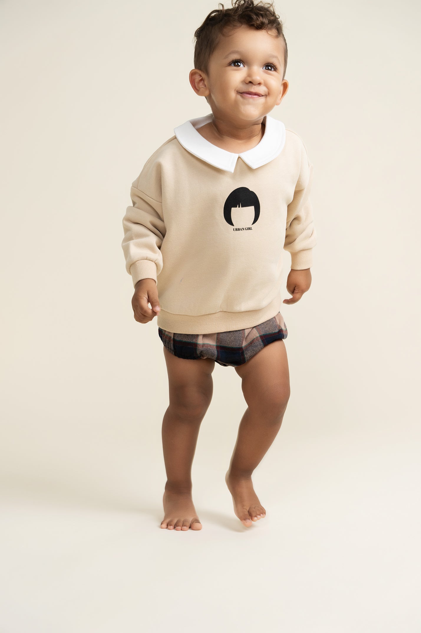 Baby Collared Sweatshirt