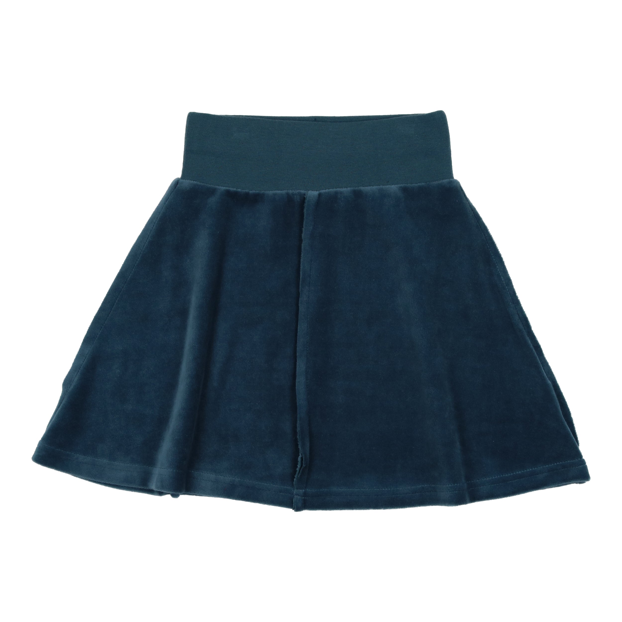 Indigo Velour Skirt